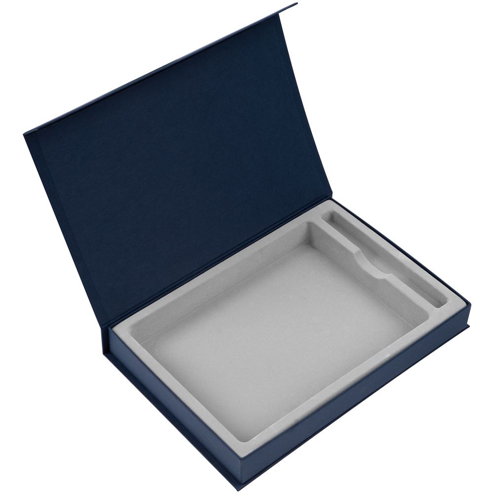 Коробка Silk с ложементом под ежедневник 15х21 см и ручку