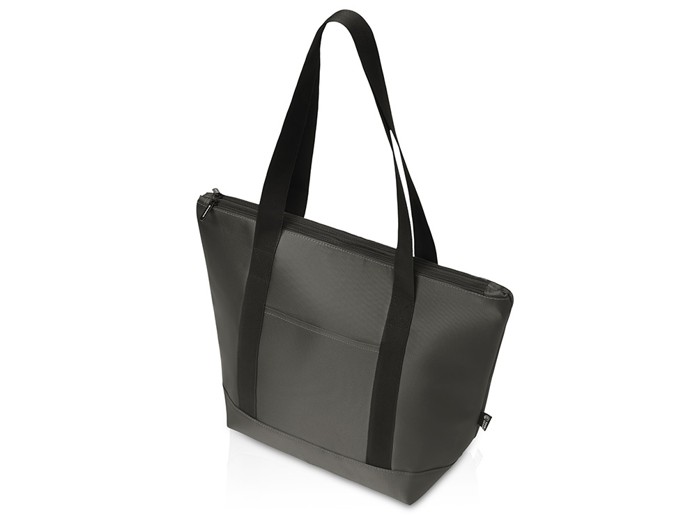 Сумка-холодильник Cool XL с двумя лямками на плечо, темно-серый