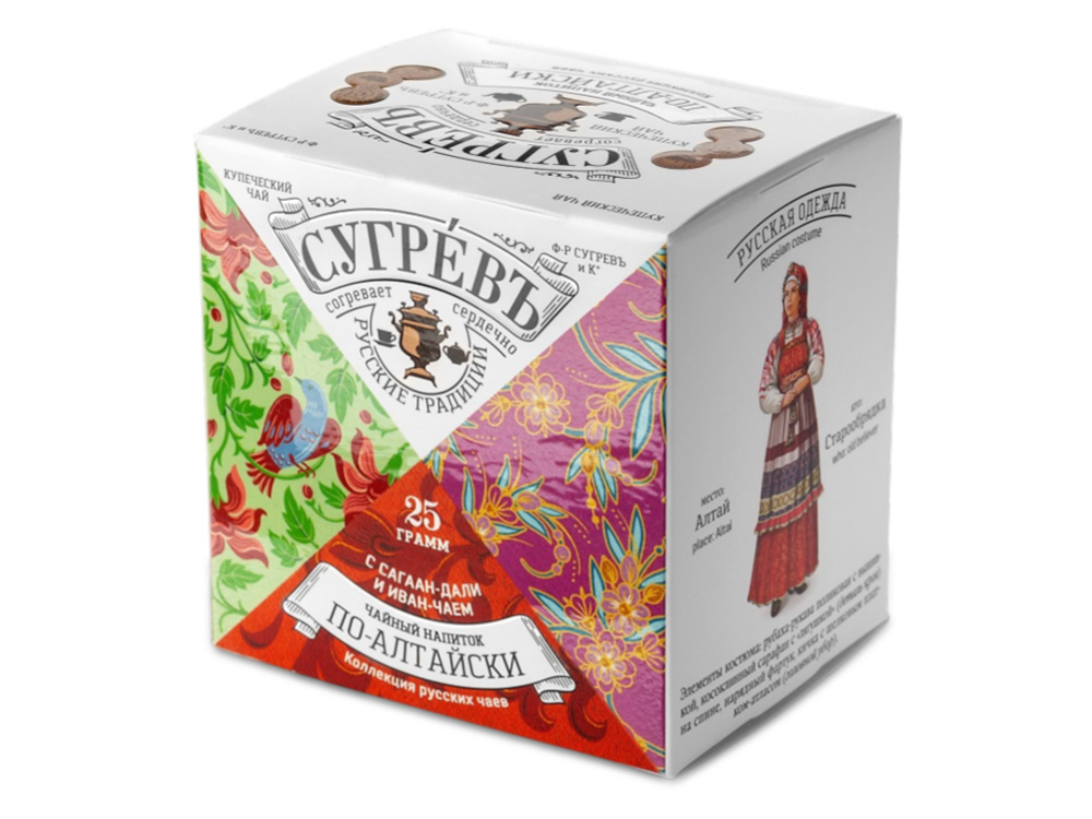 Черный чай СУГРЕВ По-Московски, 25 г