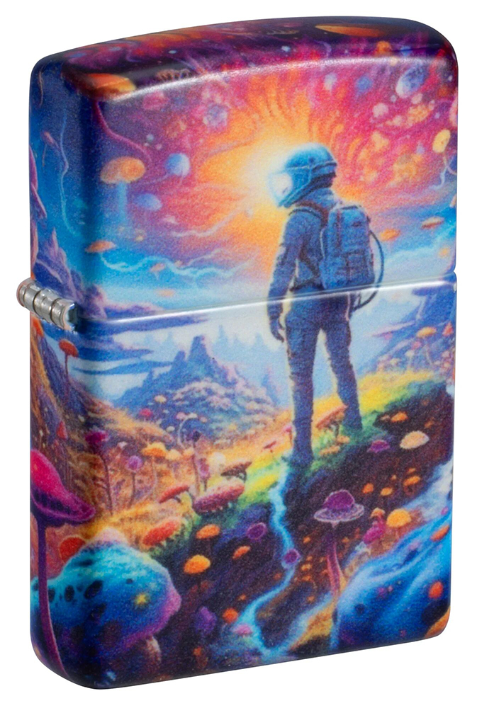 Зажигалка ZIPPO Mushroom Forest Design с покрытием 540 Matte ,46433