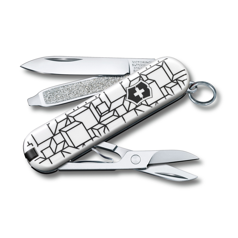 Нож-брелок VICTORINOX Classic Cubic Illusion ,0.6223.L2105