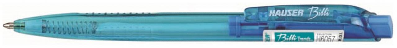 Шариковая ручка Hauser Billi Trendz ,H6056T-lightblue