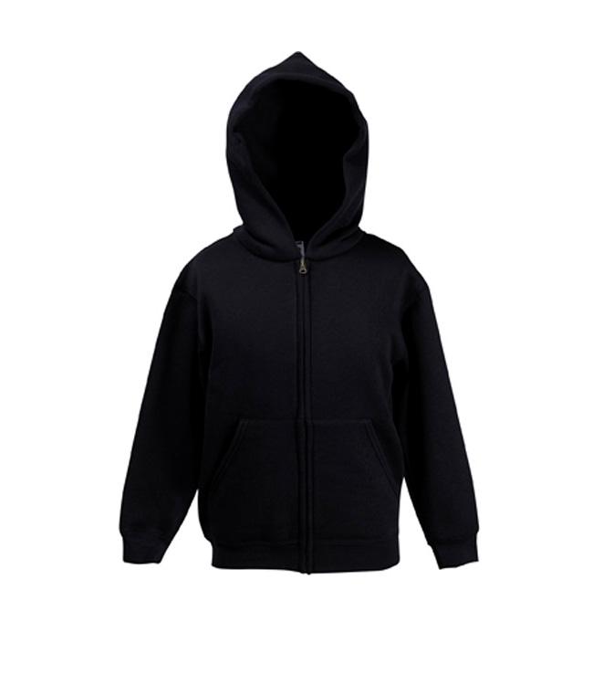 Толстовка детская на молнии с капюшоном Fruit of the Loom Kids Hooded Sweat Jacket