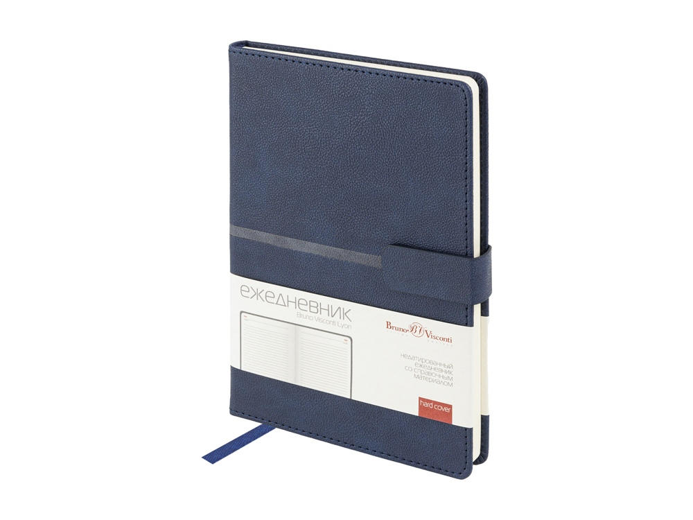 Ежедневник недатированный А5 Lyon, красный