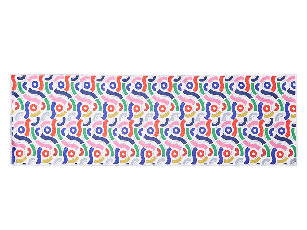 Полотенце из микрофибры с возможностью полноцветной сублимационной печати с одной стороны 30*100 см