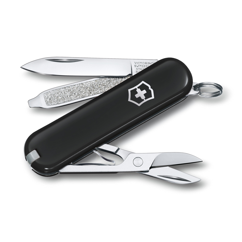 Нож-брелок VICTORINOX Classic SD Colors Dark Illusion ,0.6223.3G