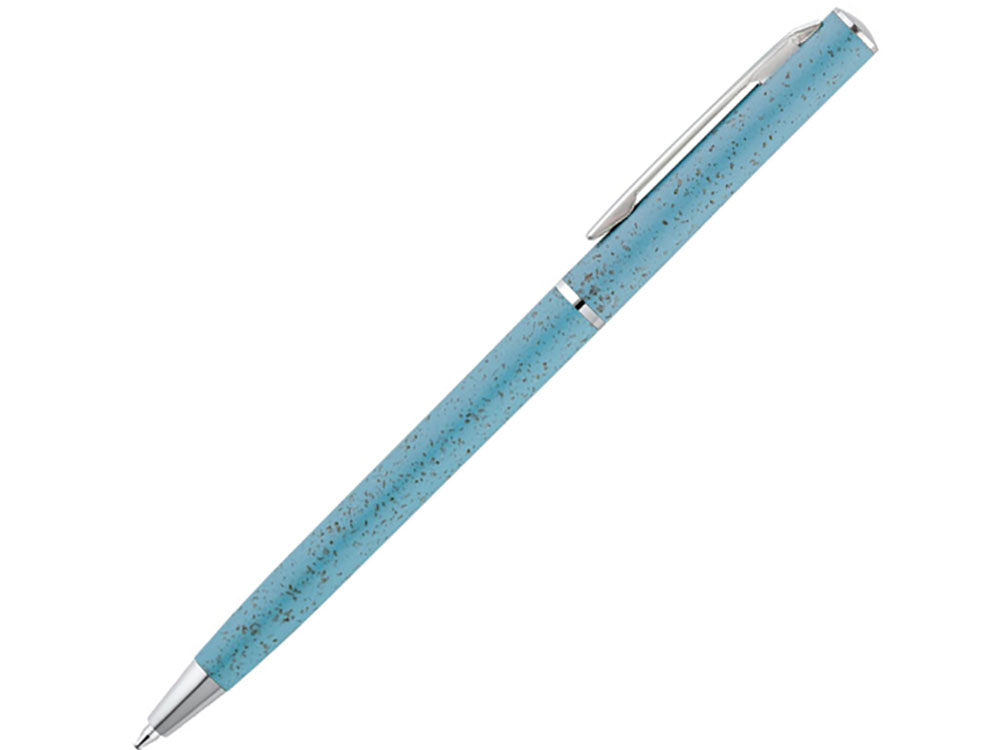 DEVIN. Шариковая ручка из волокон пшеничной соломы и ABS, Голубой