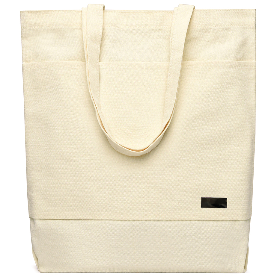 Сумка для покупок JETTA 325 г/м² с шильдом - фура, натуральный