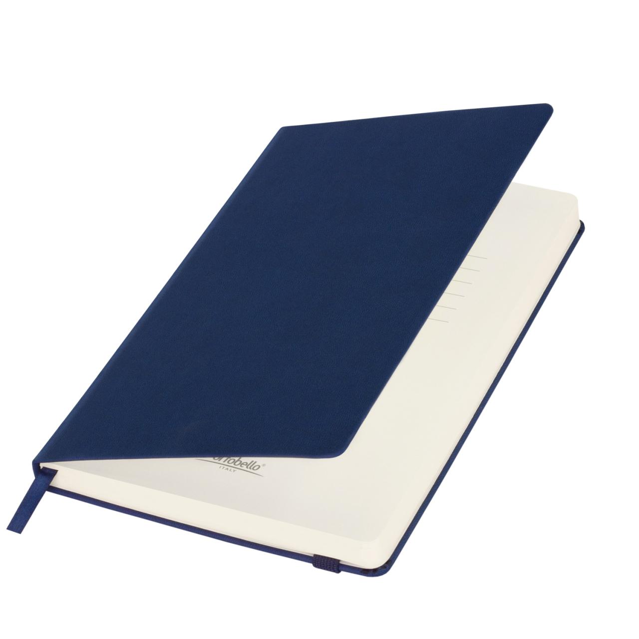 Ежедневник Latte soft touch BtoBook недатированный, синий (без упаковки, без стикера)