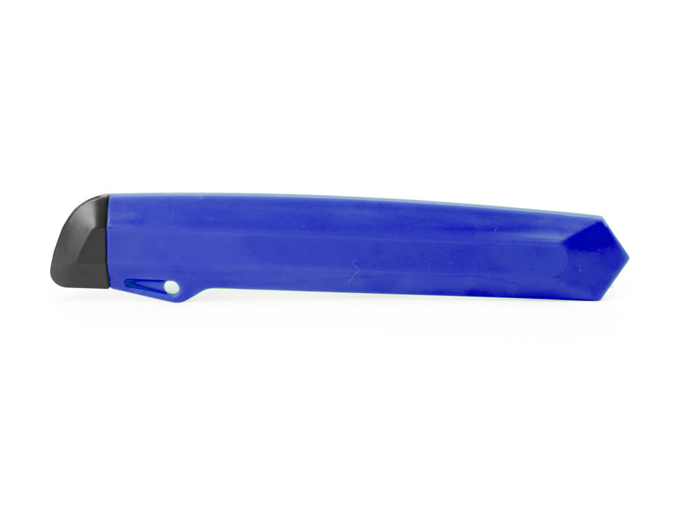 Канцелярский нож LOCK, королевский синий