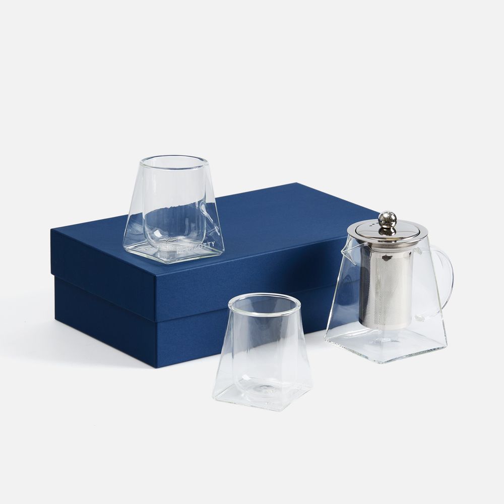 Чайный набор Quadroni в красной коробке