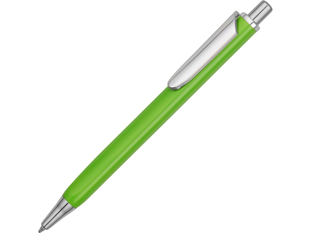 Ручка металлическая шариковая трехгранная Riddle, синий/серебристый