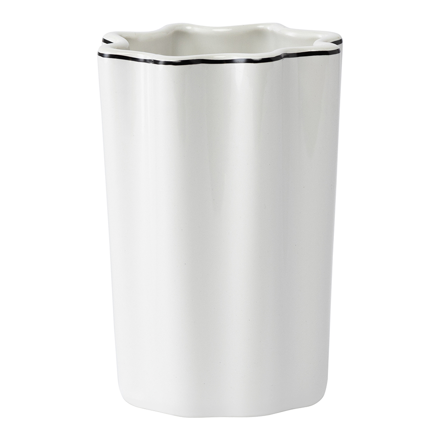 Стакан для зубных щеток camellia, белый