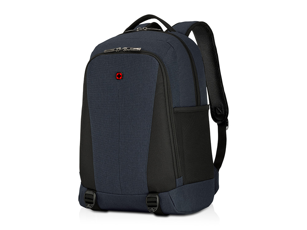 Рюкзак WENGER Oryson 16, чёрный, переработанный ПЭТ/Полиэстер, 32х45х19 см, 25 л.