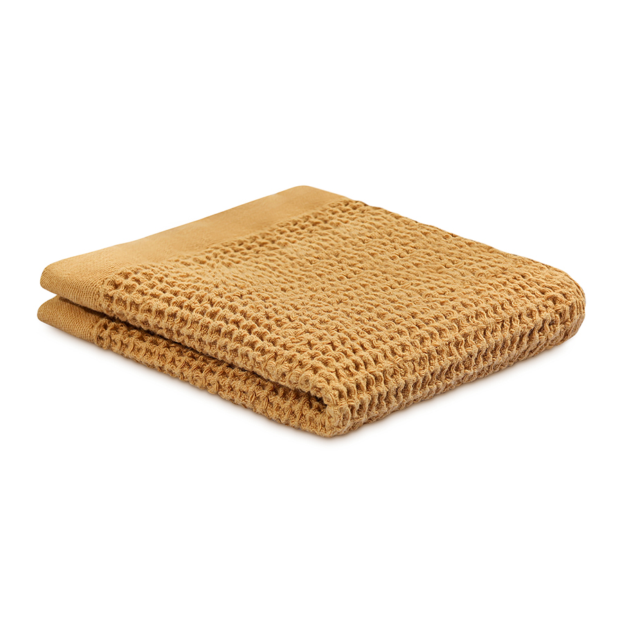 Полотенце для лица из умягченной вафли из коллекции Essential, 30x30 см