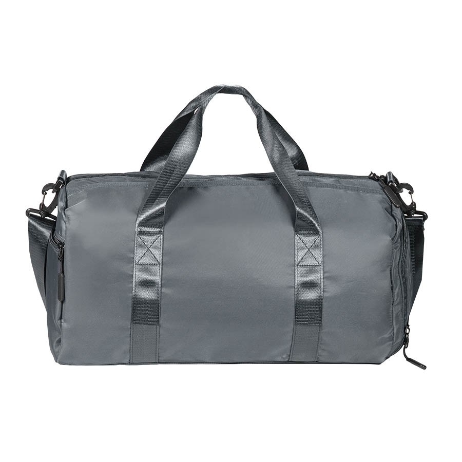 Сумка спортивная Gym; серая; 45х21х20 см; полиэстер
