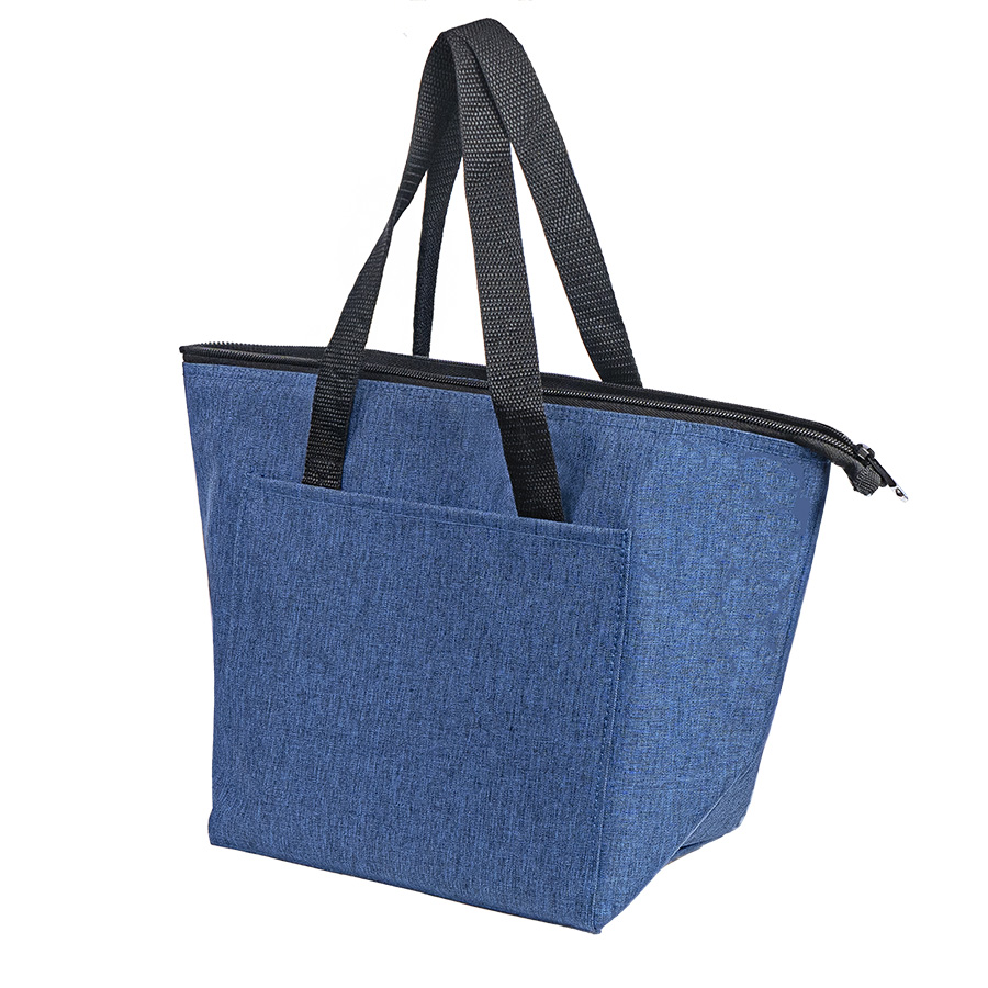 Термосумка FRESH, серый меланж, 39 x 25 x 16 см, полиэстер 300D