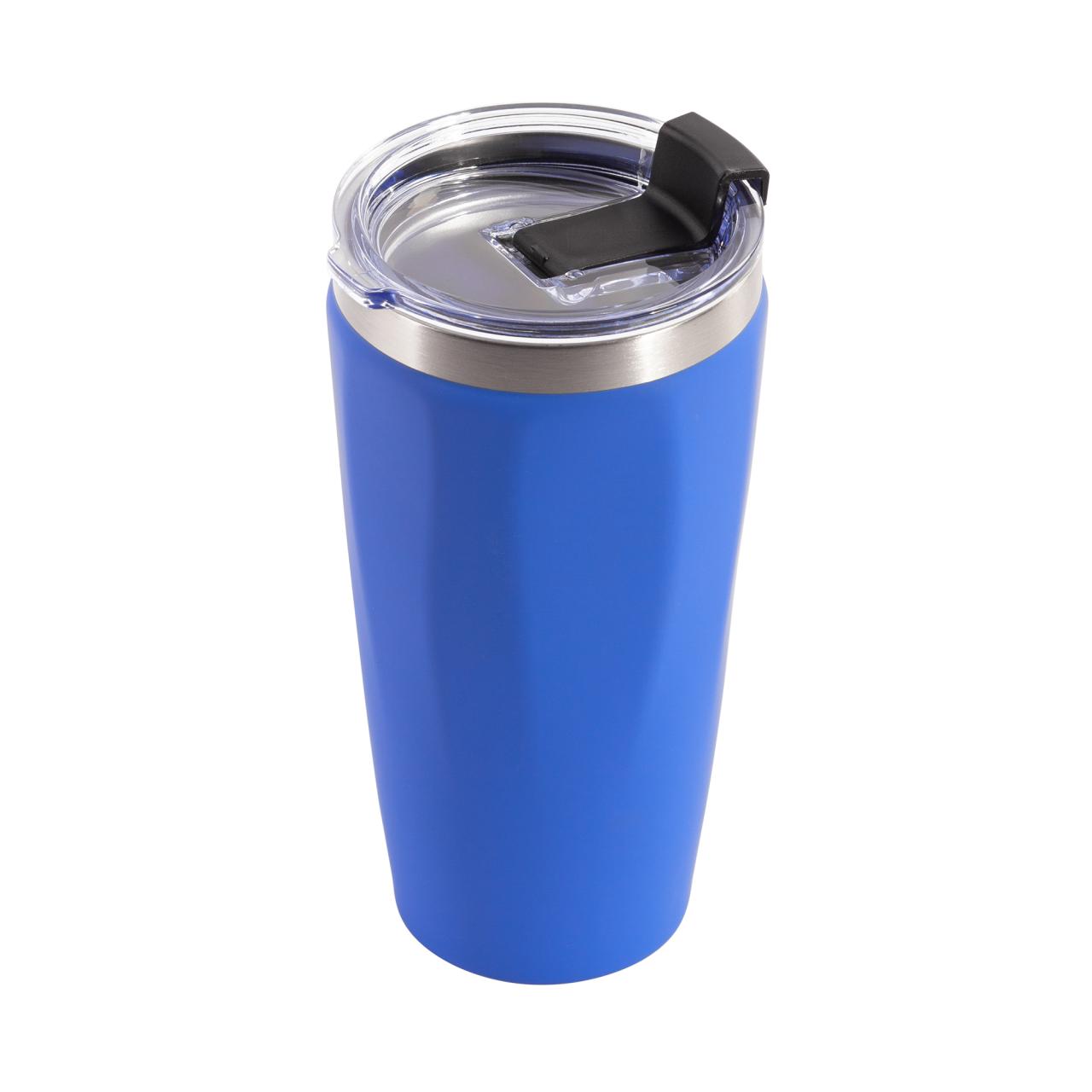 Термостакан Calypso 500 мл, покрытие soft touch, черный #