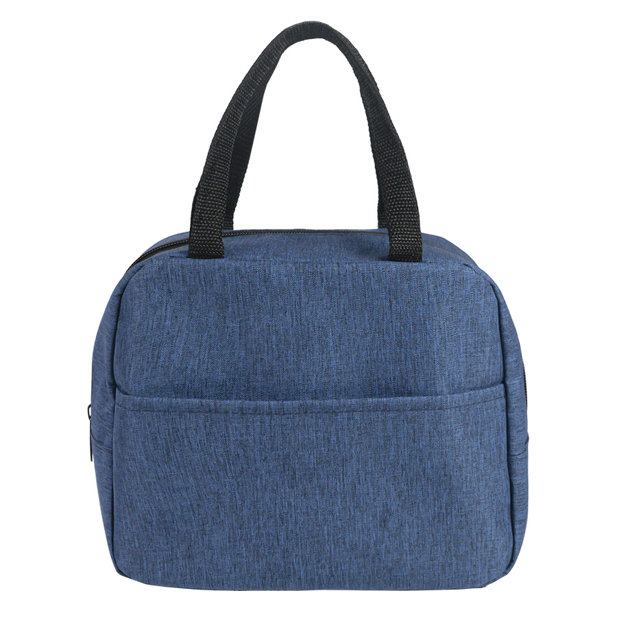 Термосумка EAT, серый меланж, 24 x 21 x 12 см, полиэстер 300D