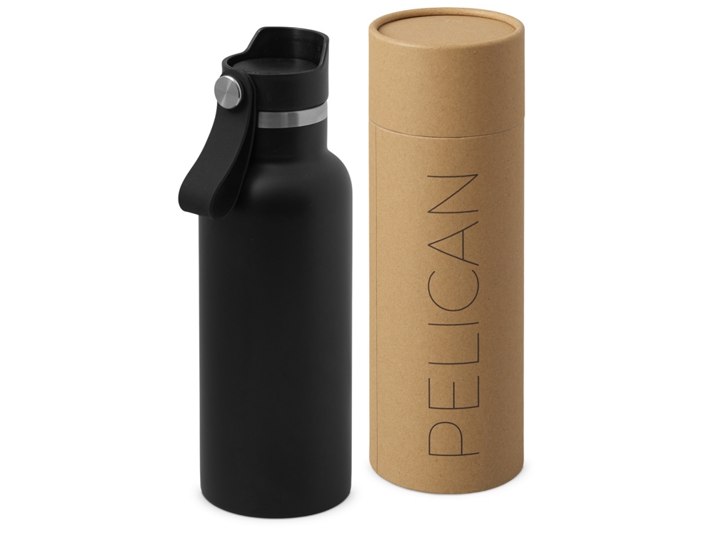 Вакуумная термобутылка Pelican, 500 мл, белый