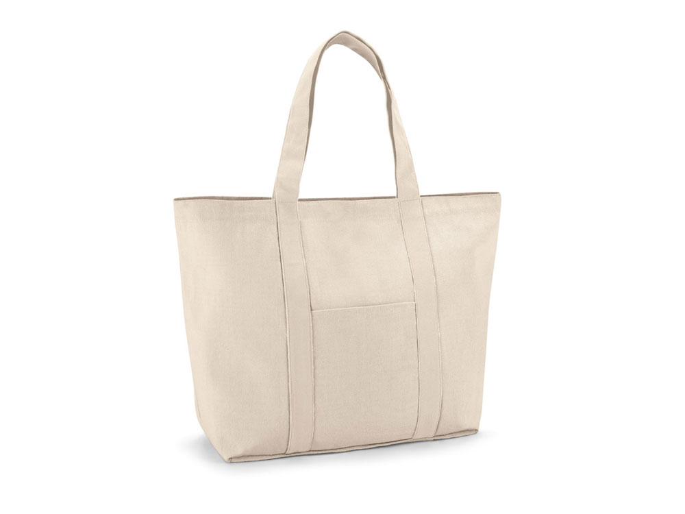 VILLE. Сумка из 100% хлопка канва, Синий