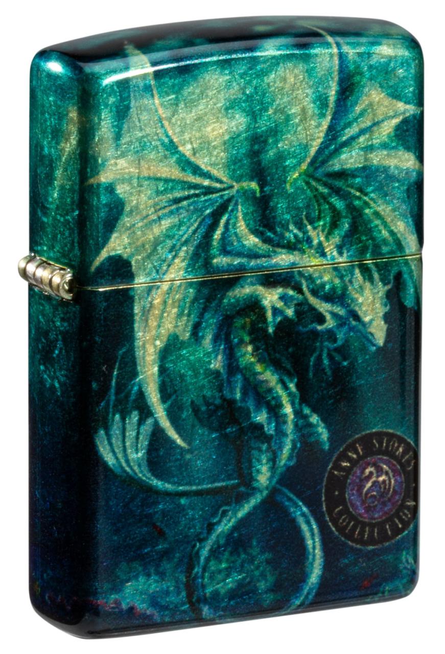 Зажигалка ZIPPO Anne Stokes с покрытием 540 Tumbled Brass ,48986