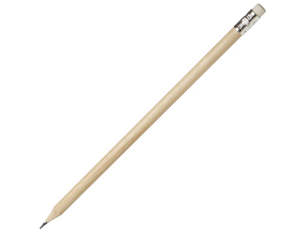 Graffo карандаш с ластиком - Натуральный