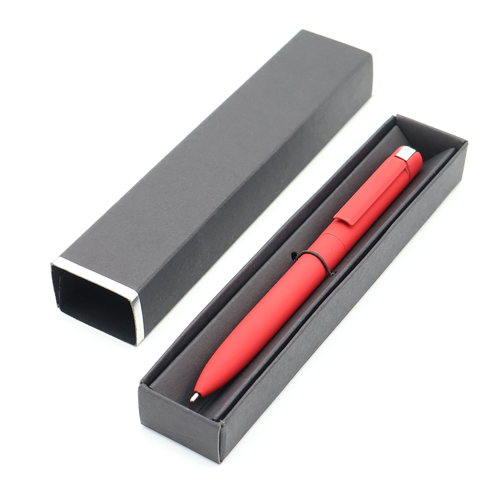 Ручка Espada в коробке Cradle чёрной с серебристым, чёрная