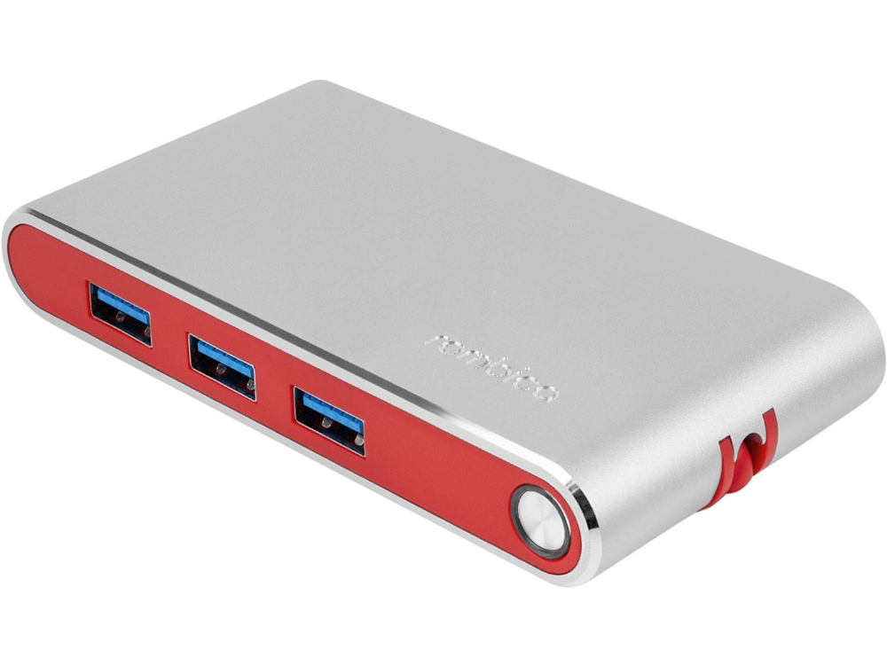 Хаб USB Rombica Type-C Hermes Red