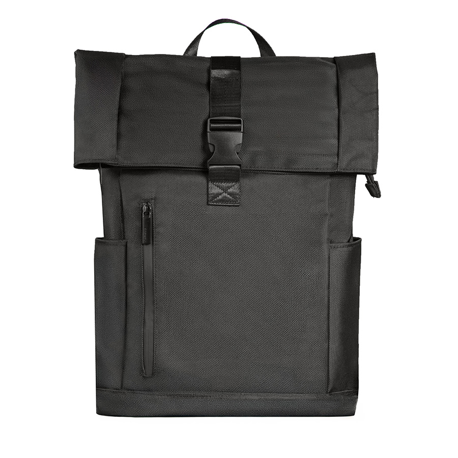 Рюкзак водостойкий Roll, чёрный, 66х39х13 см, ткань верха:100% полиэстер, подкладка:100% полиэстер