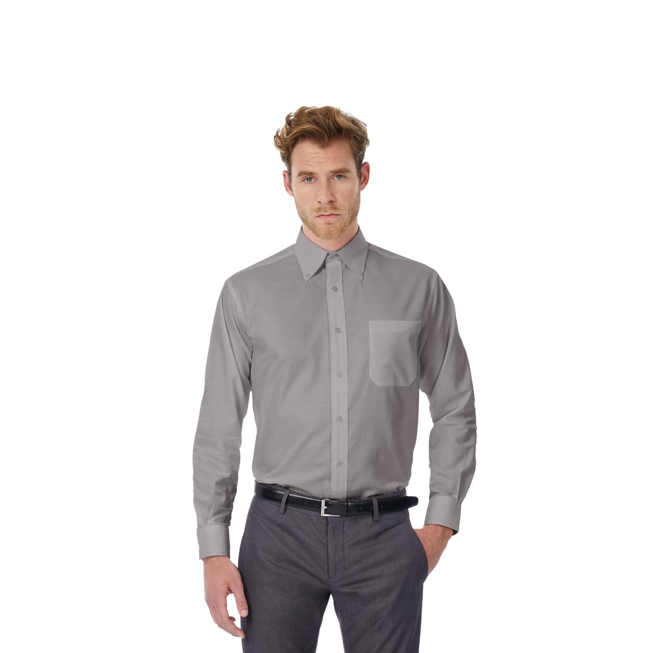 Рубашка мужская с длинным рукавом Oxford LSL/men