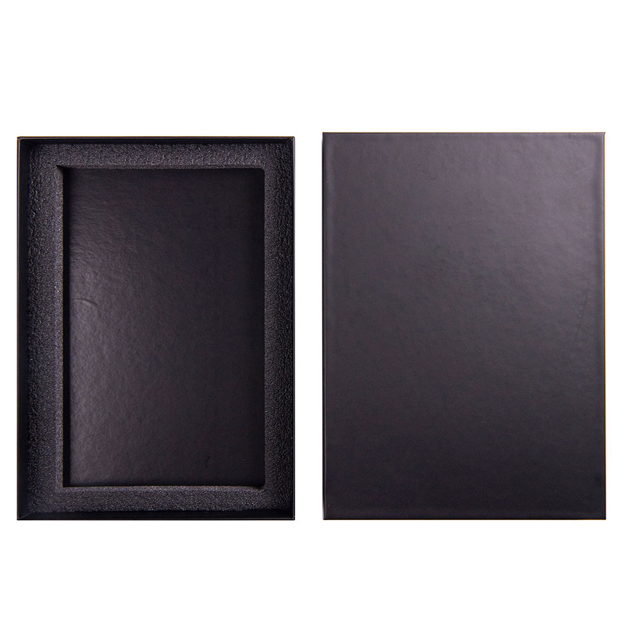 Коробка подарочная с ложементом для ежедневника размером 13*21 см