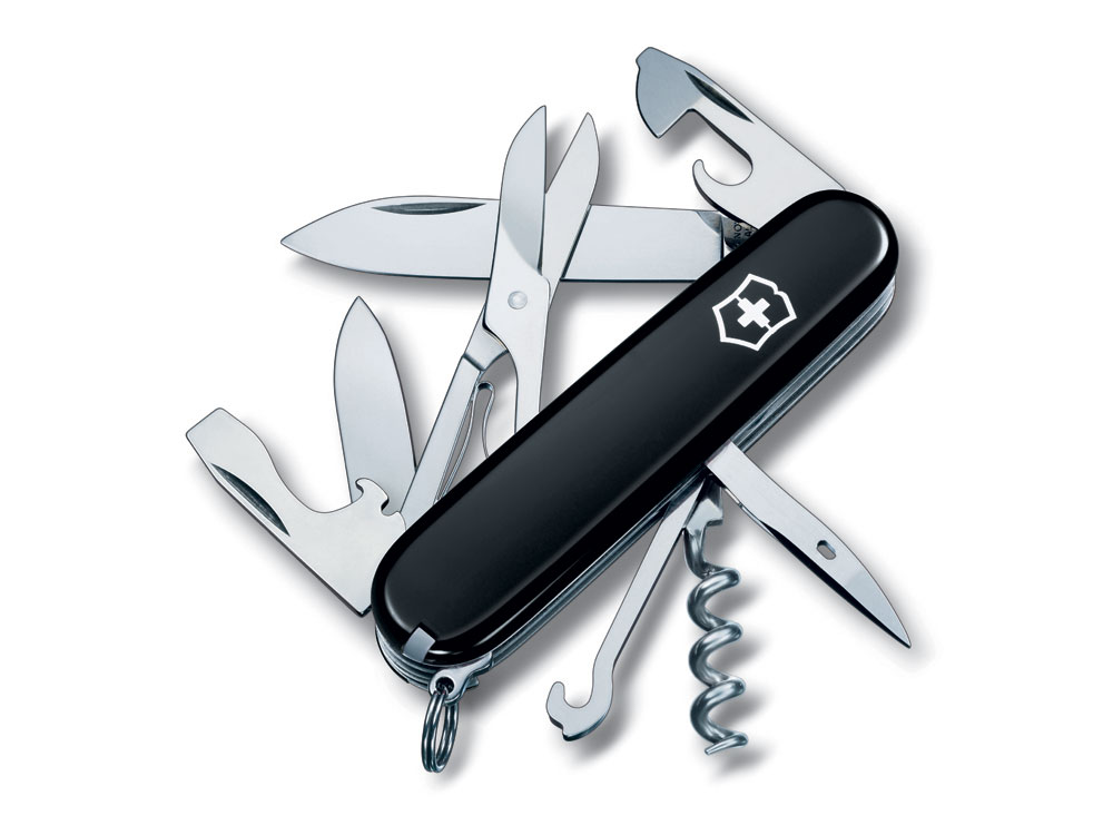 Нож перочинный VICTORINOX Climber, 91 мм, 14 функций, красный