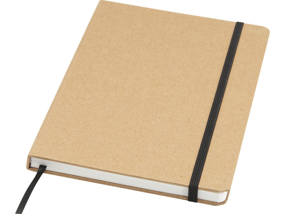 Holm блокнот формата А5 из каменной бумаги с линованными страницами - сплошной черный