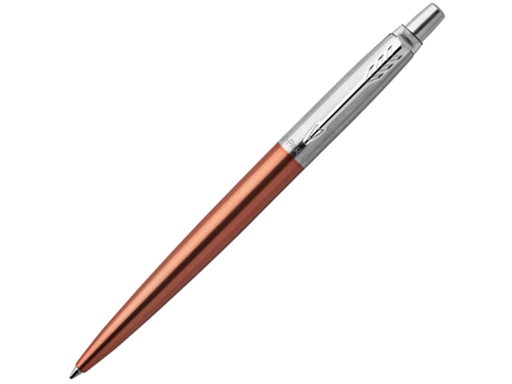 Шариковая ручка Parker Jotter Essential, Satin Black CT, стержень: M, цвет чернил : blue или black