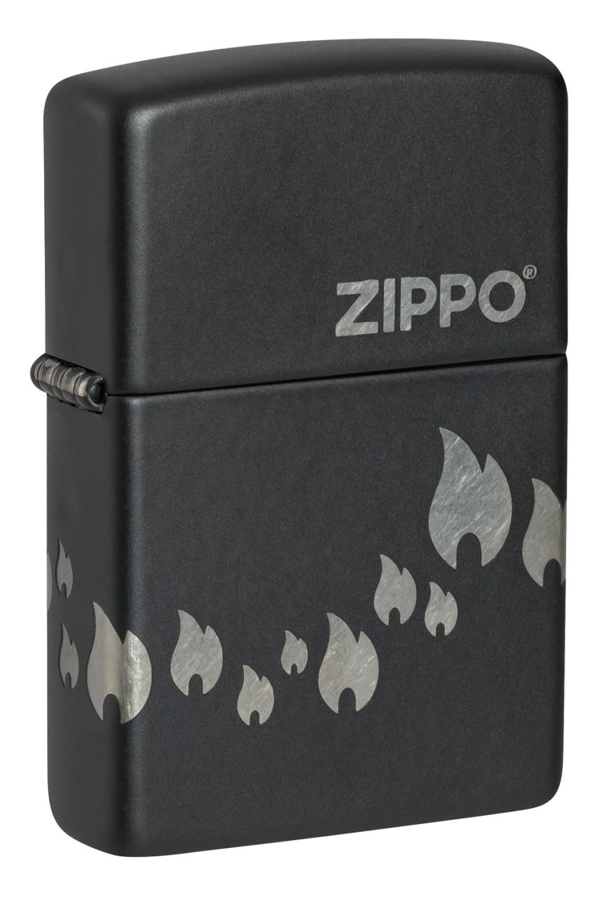 Зажигалка ZIPPO Classic с покрытием Black Matte ,48980