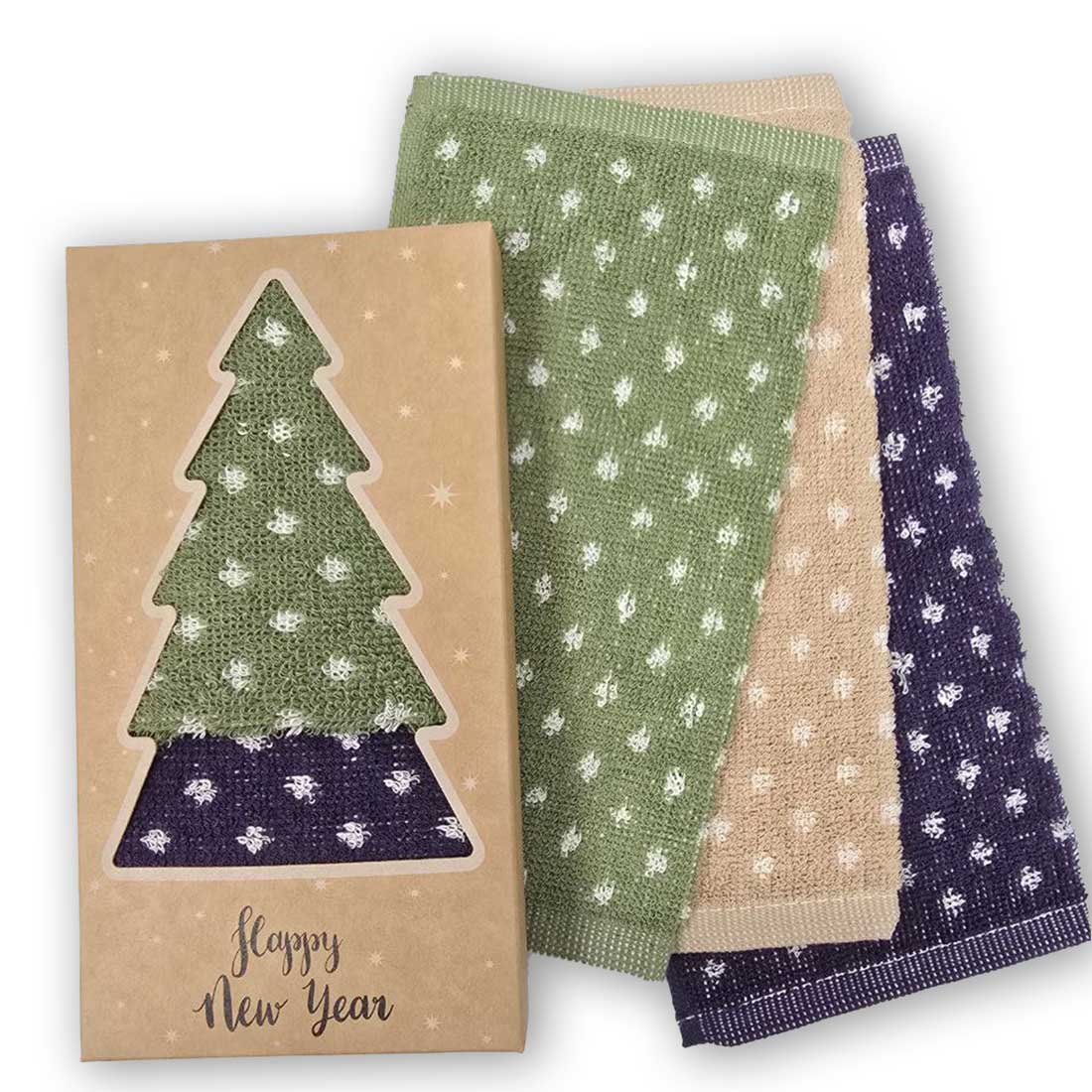 Подарочный комплект махровых хозяйственных салфеток G-brand НГ121