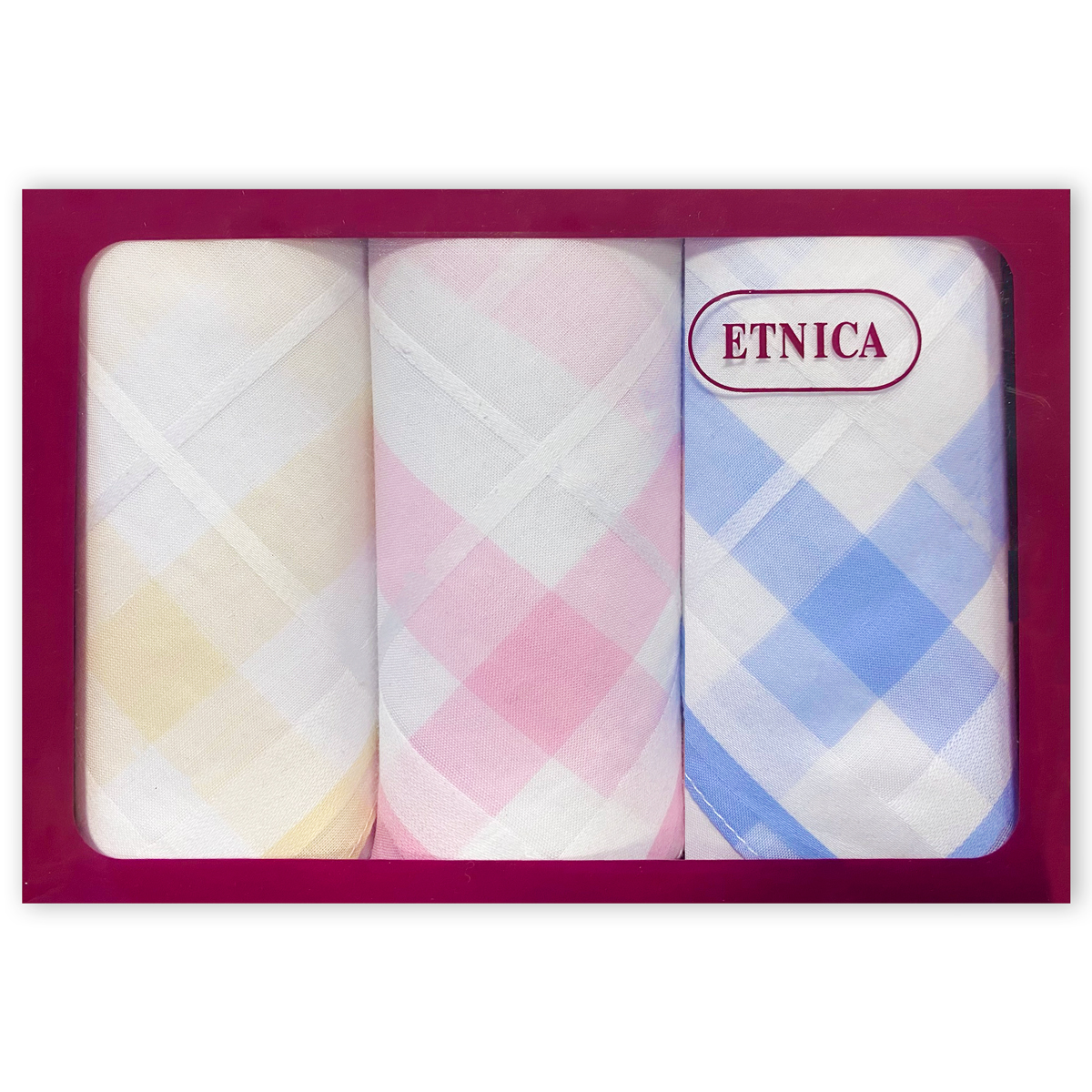 Подарочный набор женских носовых платков ETNICA Пд54