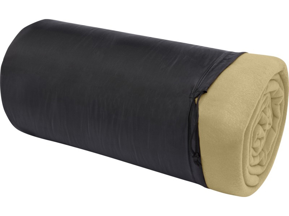 Huggy флисовое одеяло 220x250 см - сплошной черный