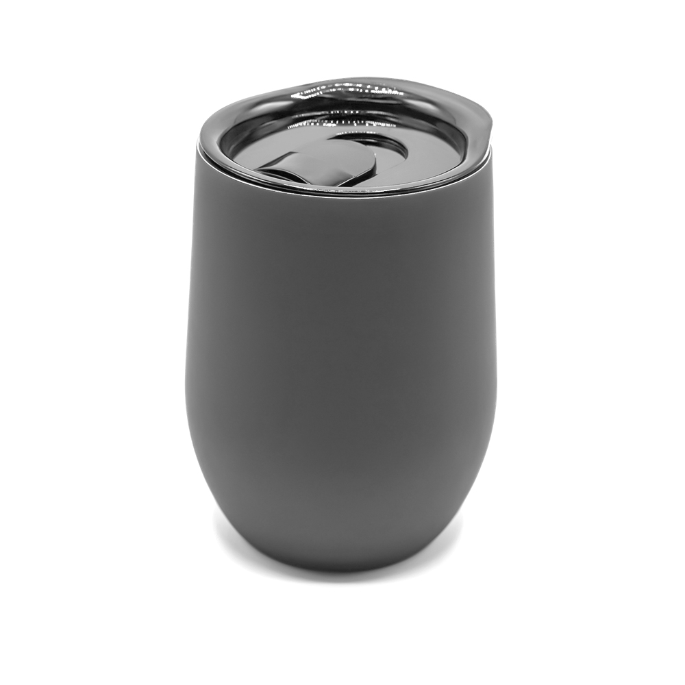 Термокружка с двойной стенкой SOFTO софт-тач, белая