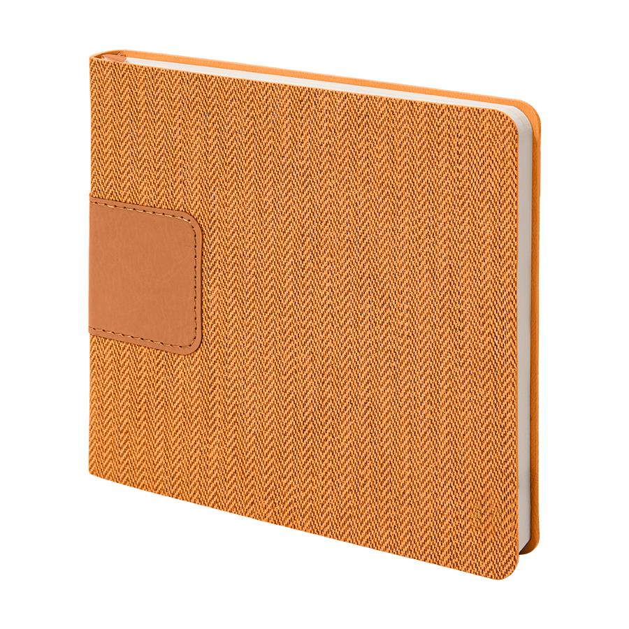 Ежедневник недатированный Scotty, А5-, бирюзовый, кремовый блок, без обреза