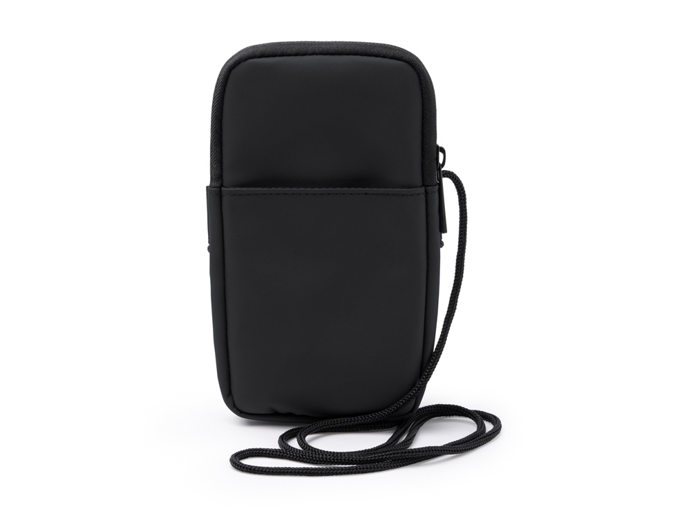 Сумка для мобильного телефона SEUL из экокожи, синий нейви