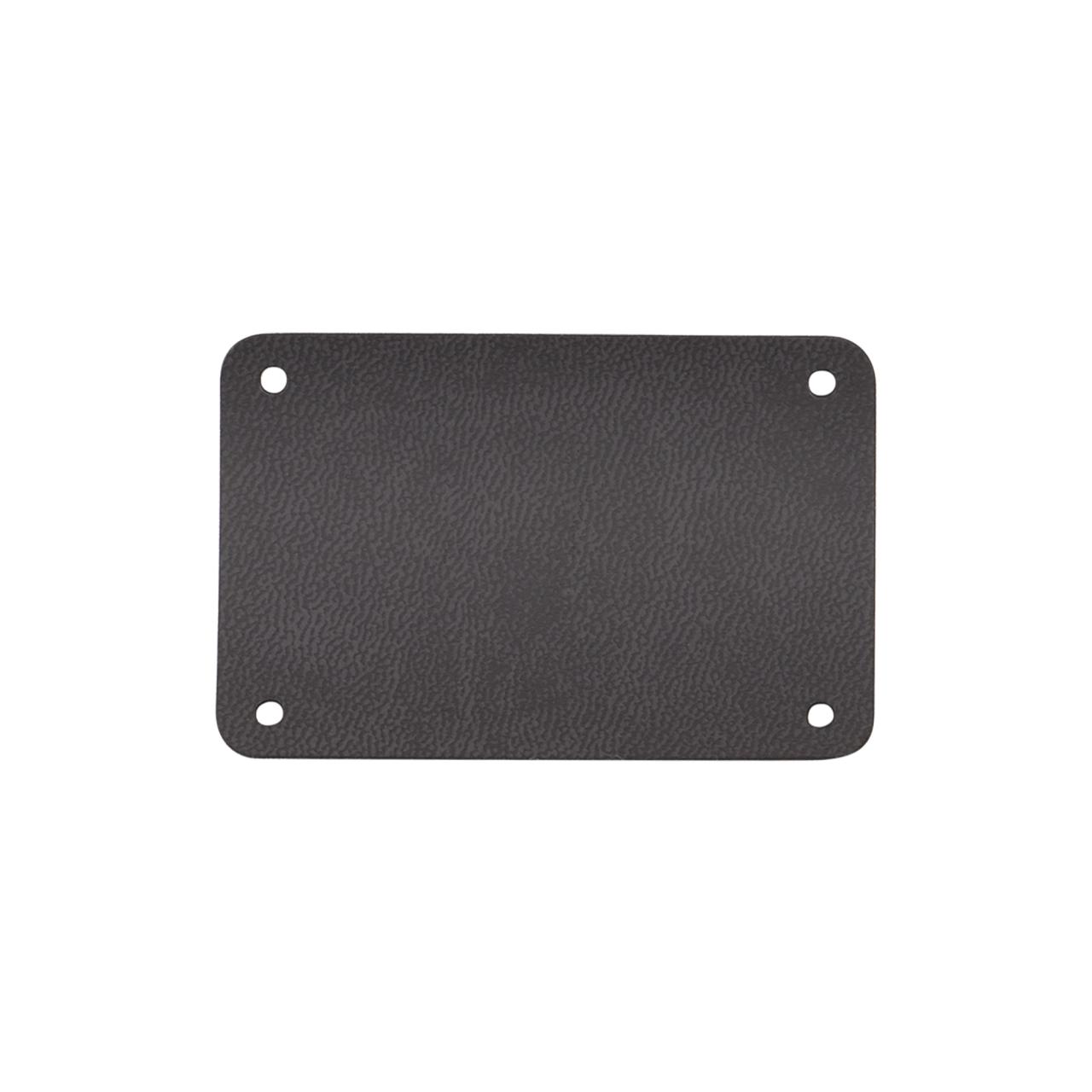 Шильд 4х6 см имитация кожи