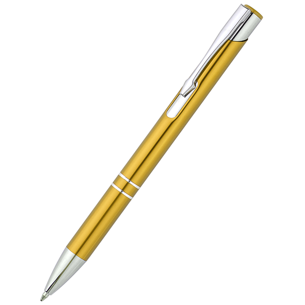 Ручка металлическая Holly, оранжевая