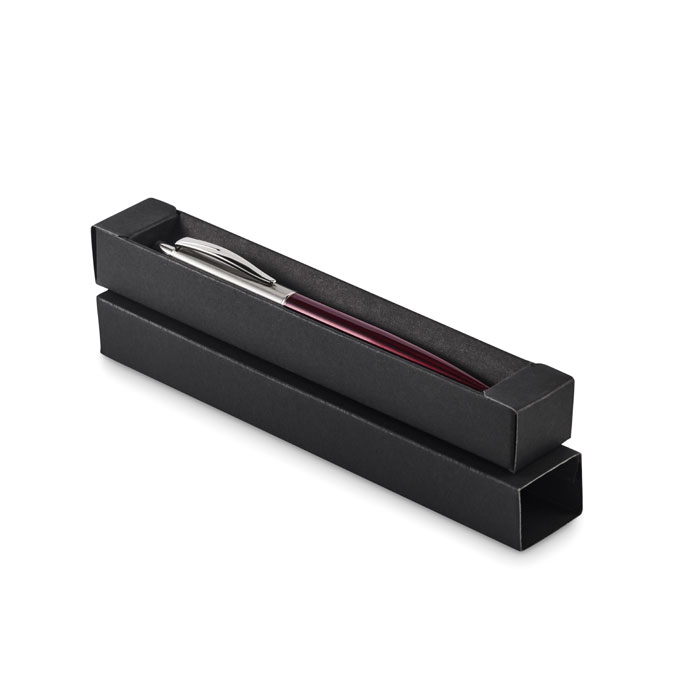 Push button pen in box