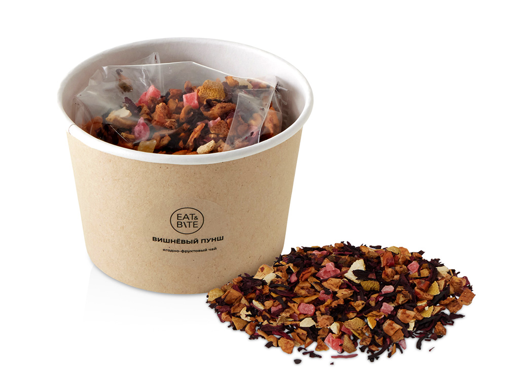 Чай черный Ассам в картонном стаканчике, 50 гр.