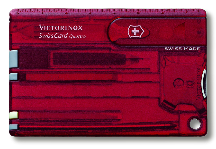 Швейцарская карточка VICTORINOX SwissCard Quattro ,0.7200.T