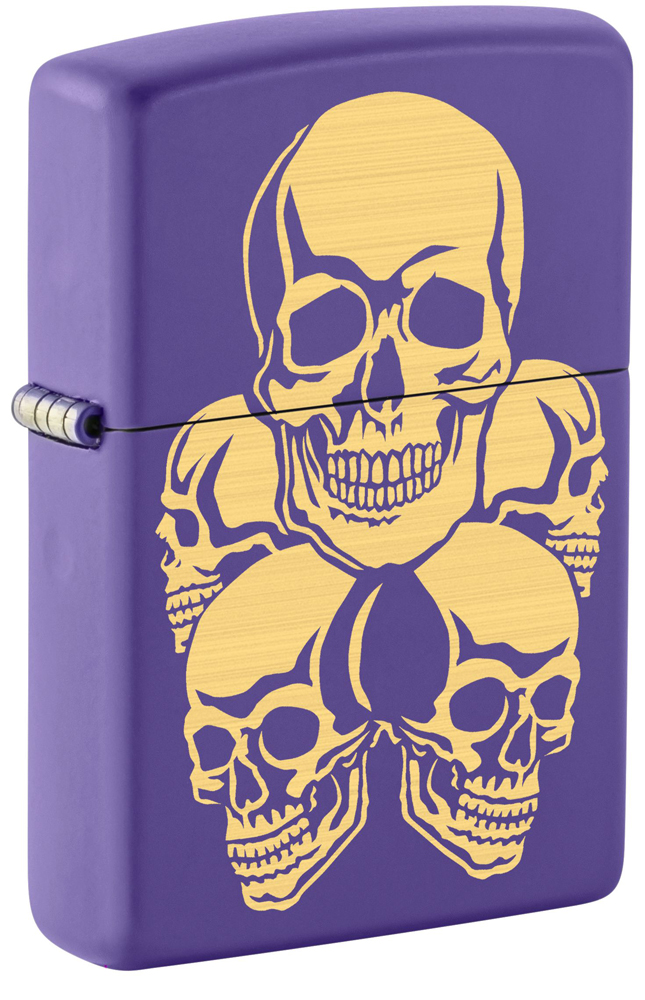 Зажигалка ZIPPO с покрытием Purple Matte ,48783