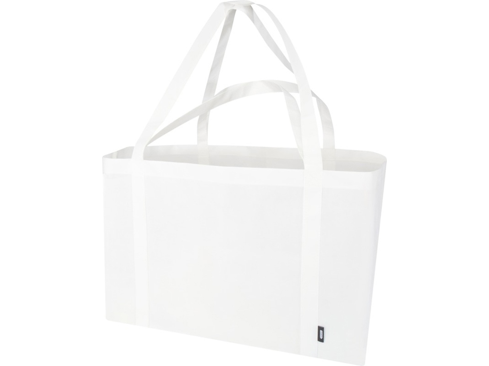 Jumbo эко-сумка очень большого размера из нетканого материала, объемом 65 л, сплошной черный