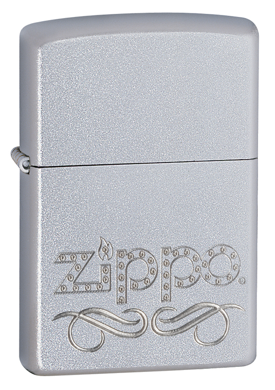 Зажигалка ZIPPO Classic с покрытием Satin Chrome™ ,24335